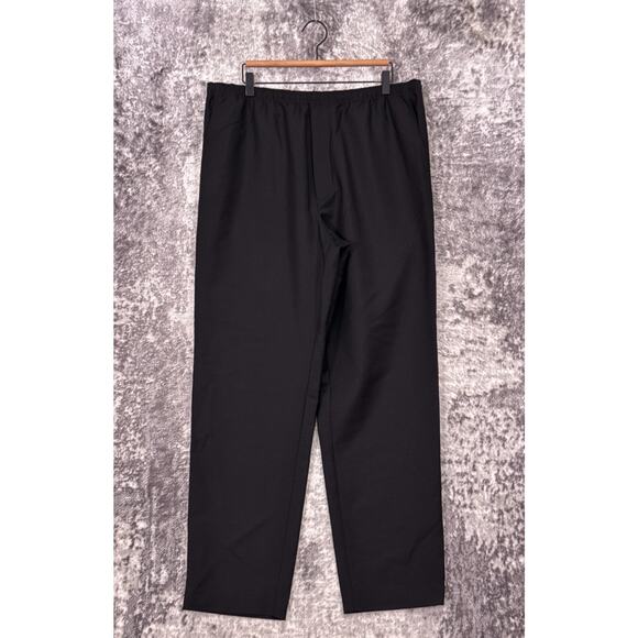 New Acne Studios Pants 52 / US XL Mens Black Wool Blend Loose Fit Suit Trouser - Picture 1 of 7